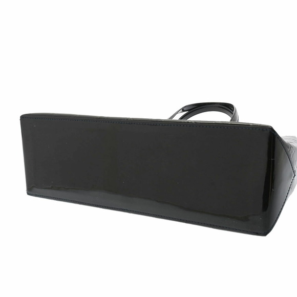 Louis Vuitton Vernis Wilshire Tote Blue Infini Black Monogram Handbag - Picture 5 of 11